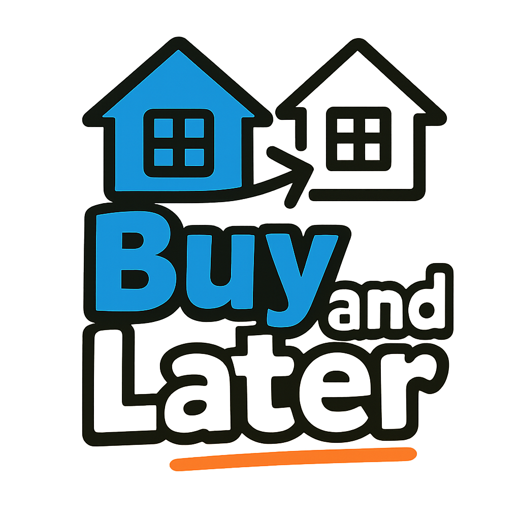 Buy and Later Logo